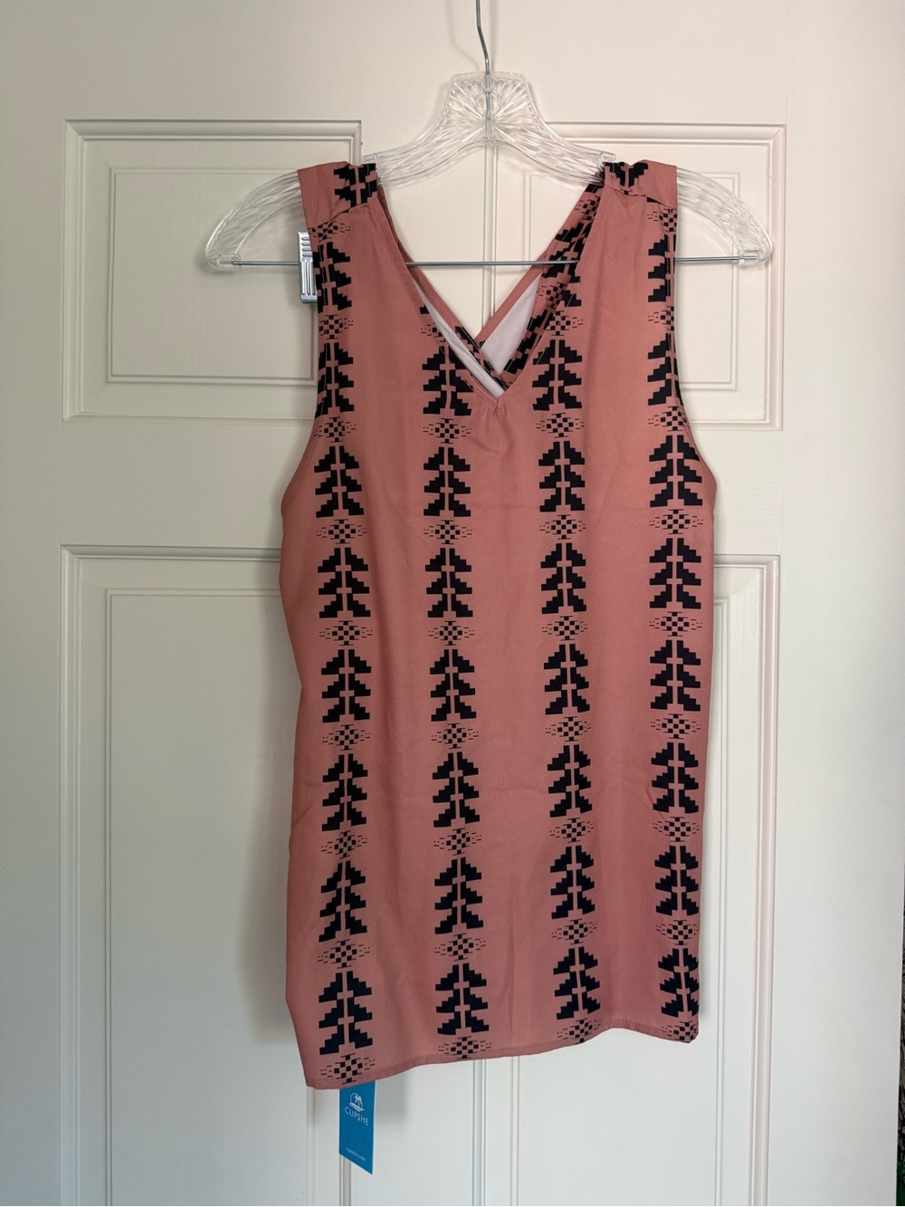 Cupshe - Boho Crisscross Sleeveless Halter Top - Size S